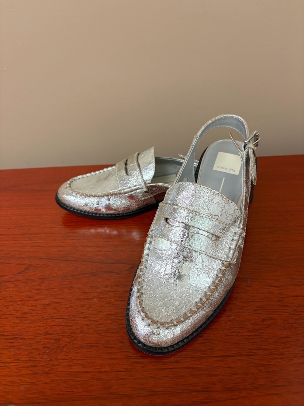 NWT Dolce Vita Hardi slingback loafers Sz 9